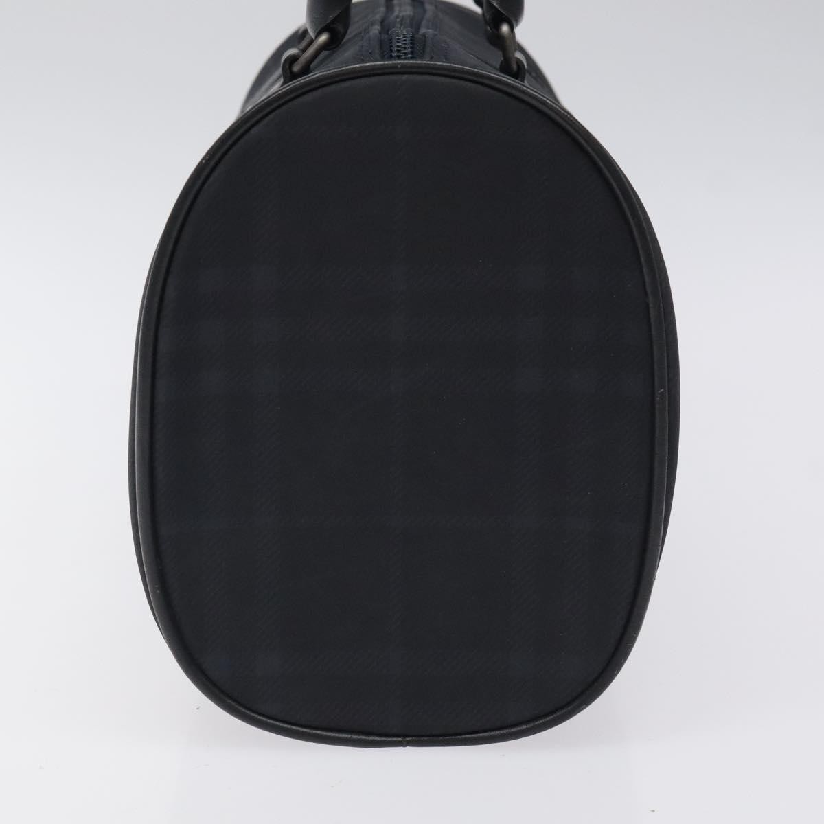 Burberry Nova check boston bag Navy Canvas Good condition - Model View