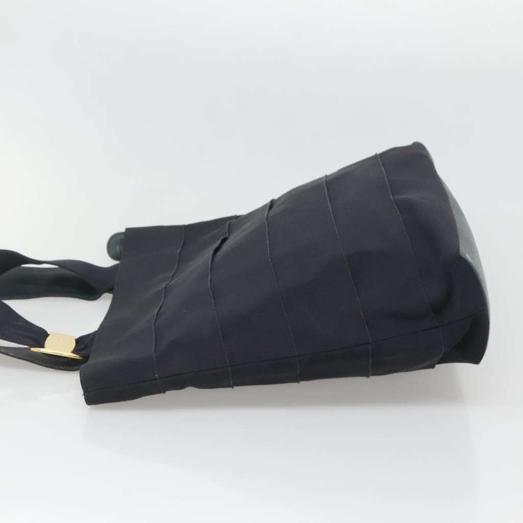 Salvatore Ferragamo Vala tote Navy Canvas Good condition - Inside View