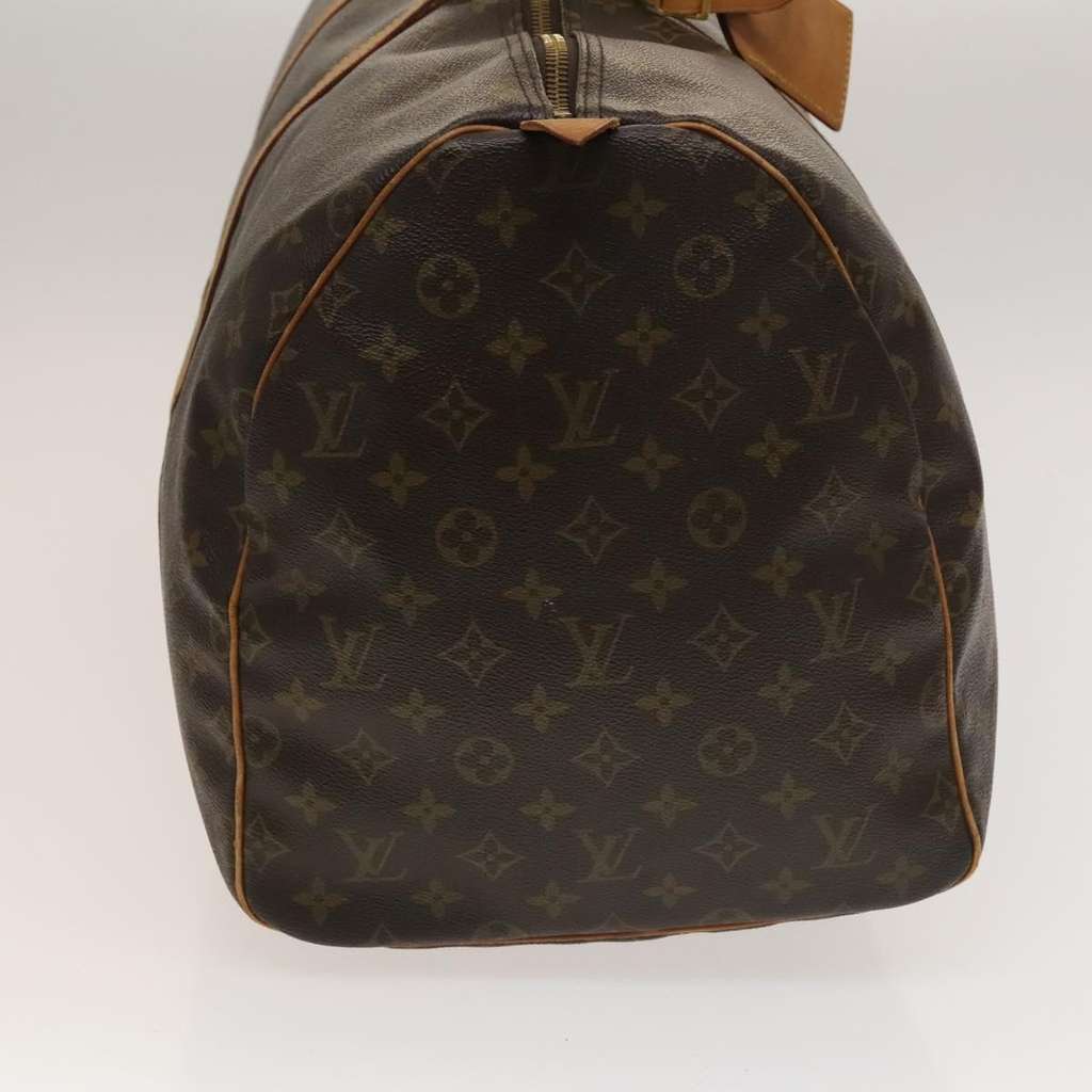 Louis Vuitton Keepall Bag Brown Canvas Good condition - Model View