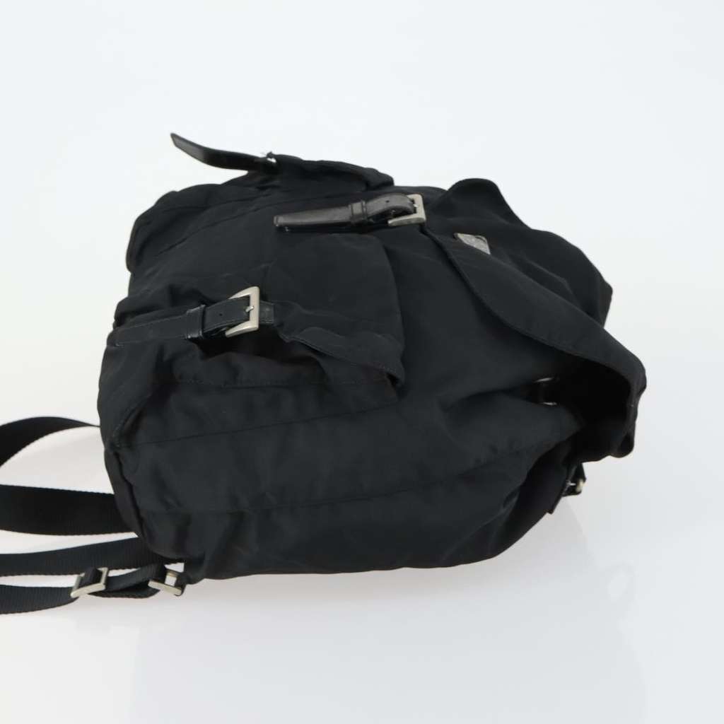 Prada Vela Double Front Pocket Backpack Black Fair condition - Inside View