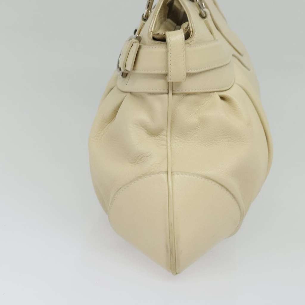 Salvatore Ferragamo Marisa Satchel Beige Leather Good condition - Model View