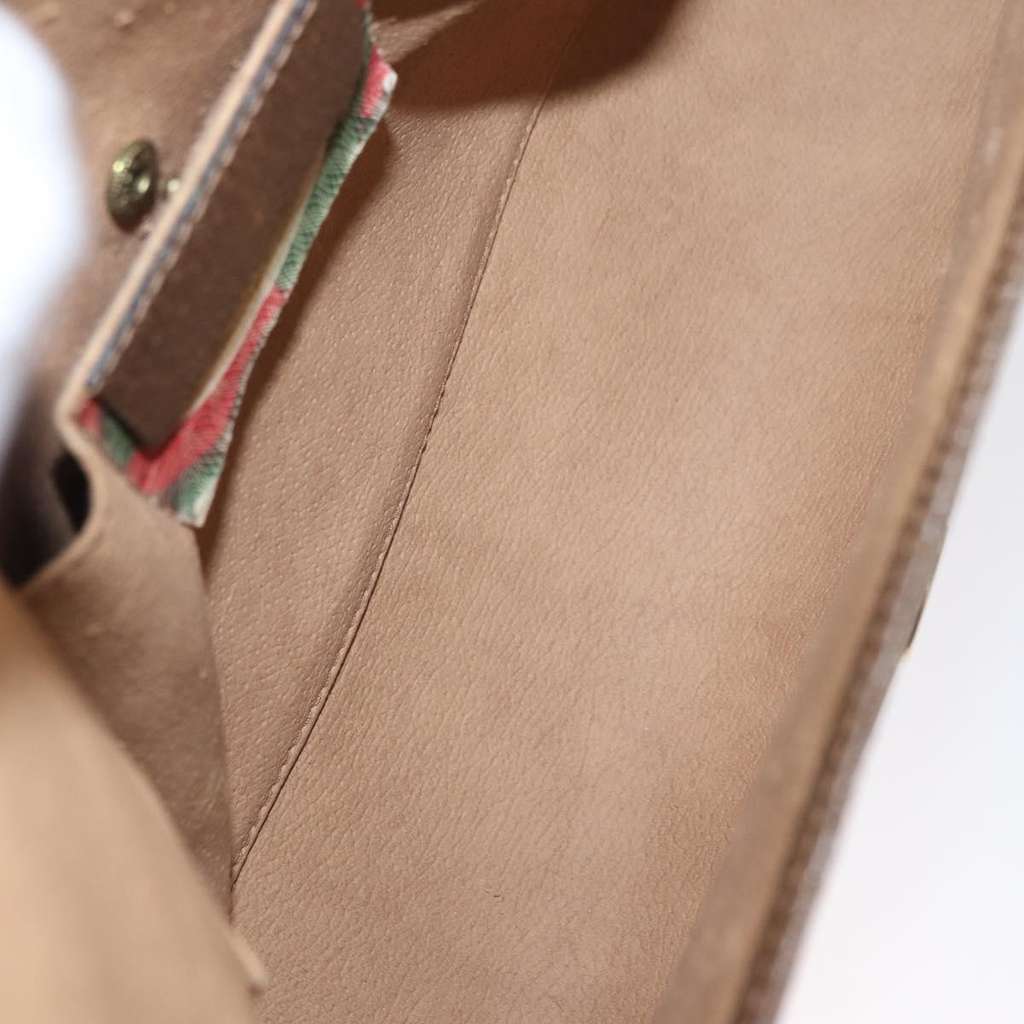 Gucci Vintage old clutch Beige Good condition - Box View