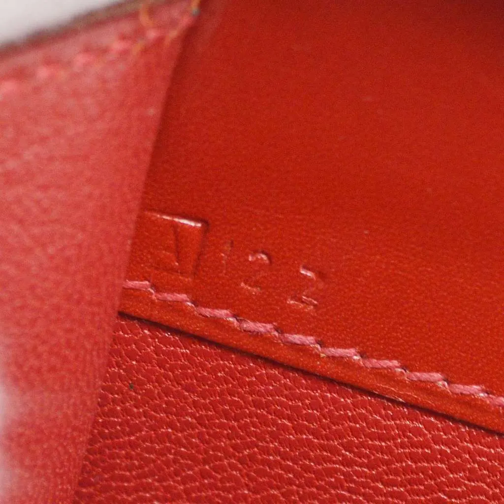Hermès Dalvy Bag Red Leather Good - Box View