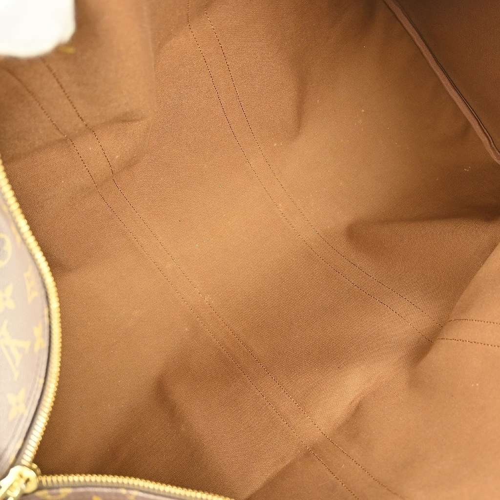 Louis Vuitton Keepall Bag Brown Canvas Good condition - Inside View
