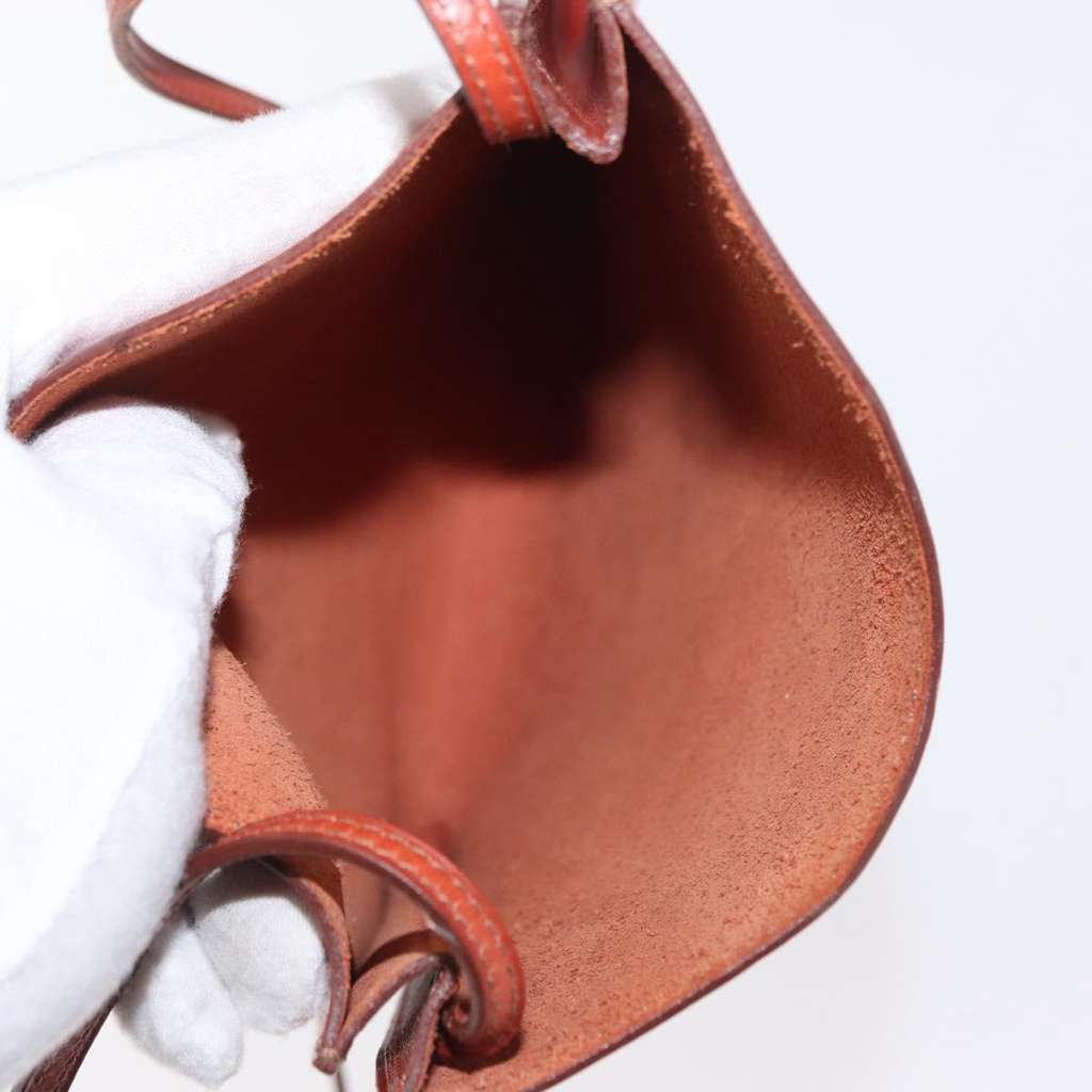 Hermès Onimaitou Handbag Red Leather Fair condition - Box View