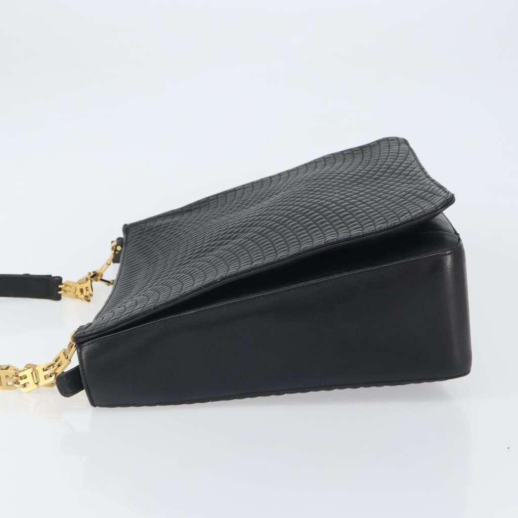 Bally Vintage Tote Bag Black Leather Good condition - Model View