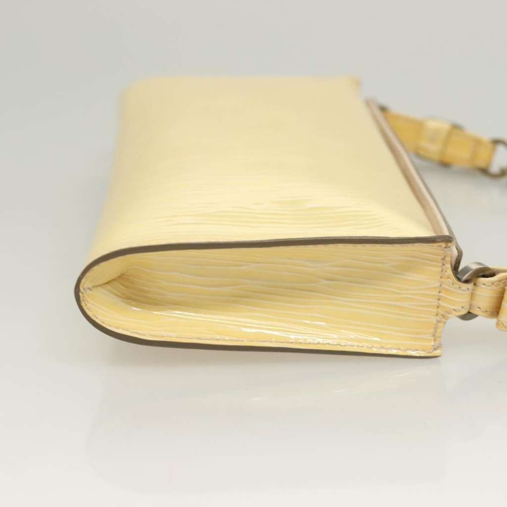 Salvatore Ferragamo Vala Shoulder Bag Yellow Good condition - Inside View