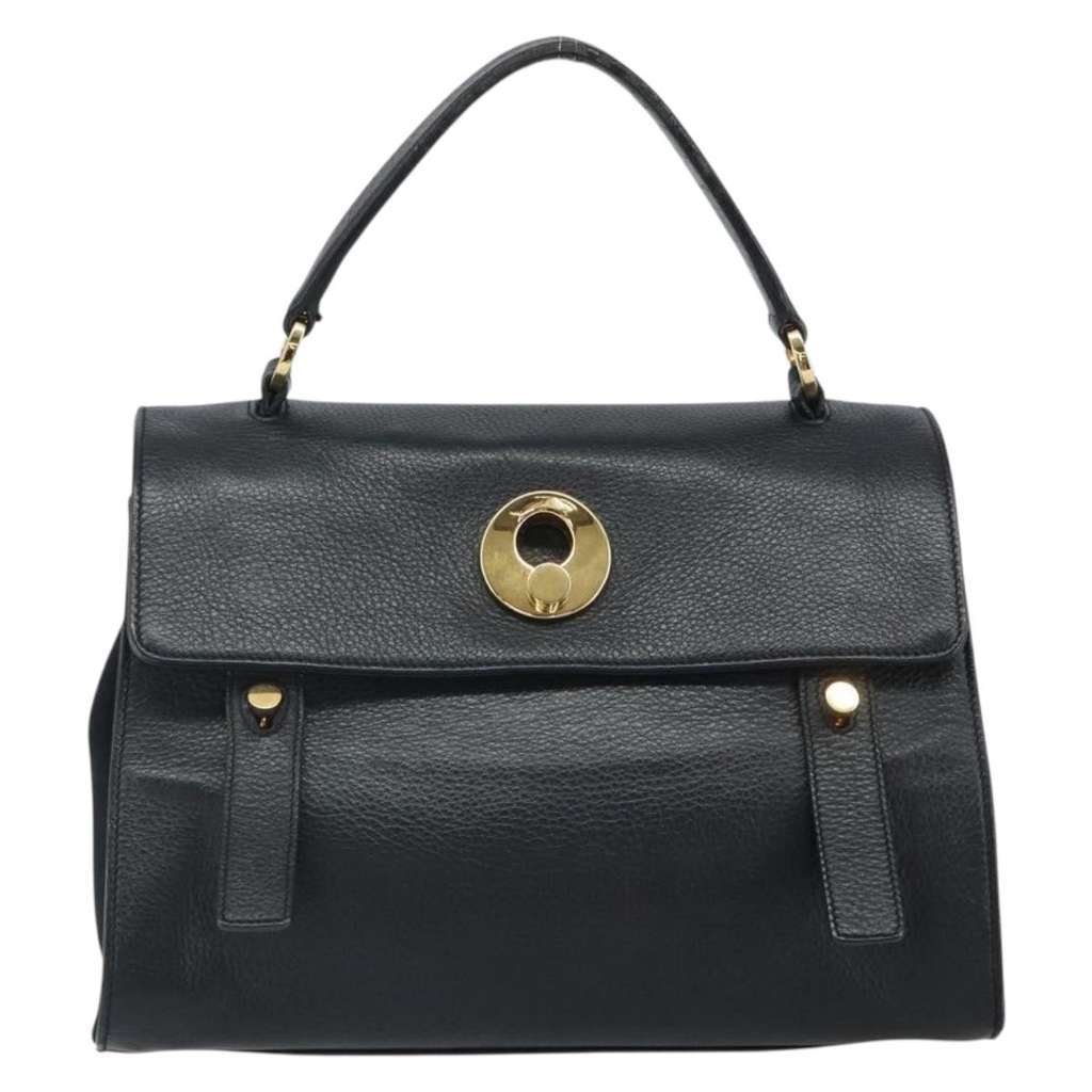 Saint Laurent Muse Bag Black Leather Good condition - Back View