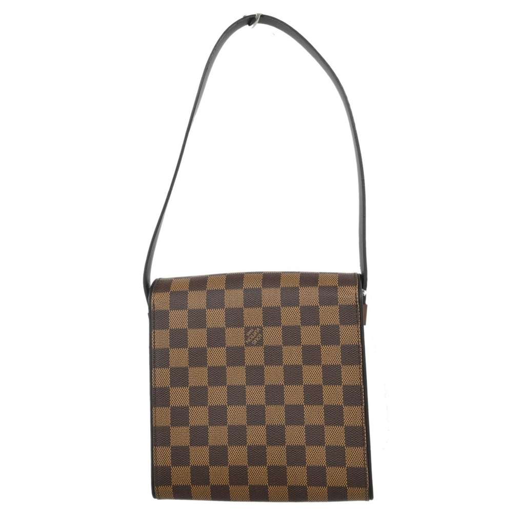 Louis Vuitton Tribeca Handbag Brown Canvas Good condition - Back View