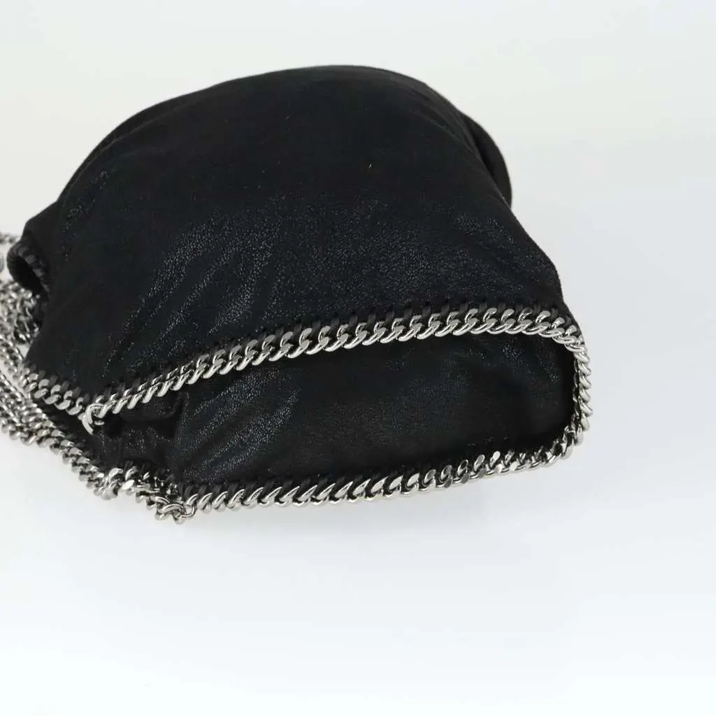 Stella Mccartney Falabella Tote Black Polyester Good - Model View