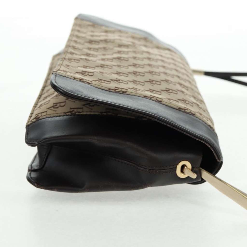 Bottega Veneta Vintage Flap Shoulder Bag Beige Canvas Good condition - Model View