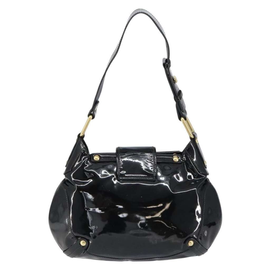 Salvatore Ferragamo Gancini Tote Black Good condition - Back View