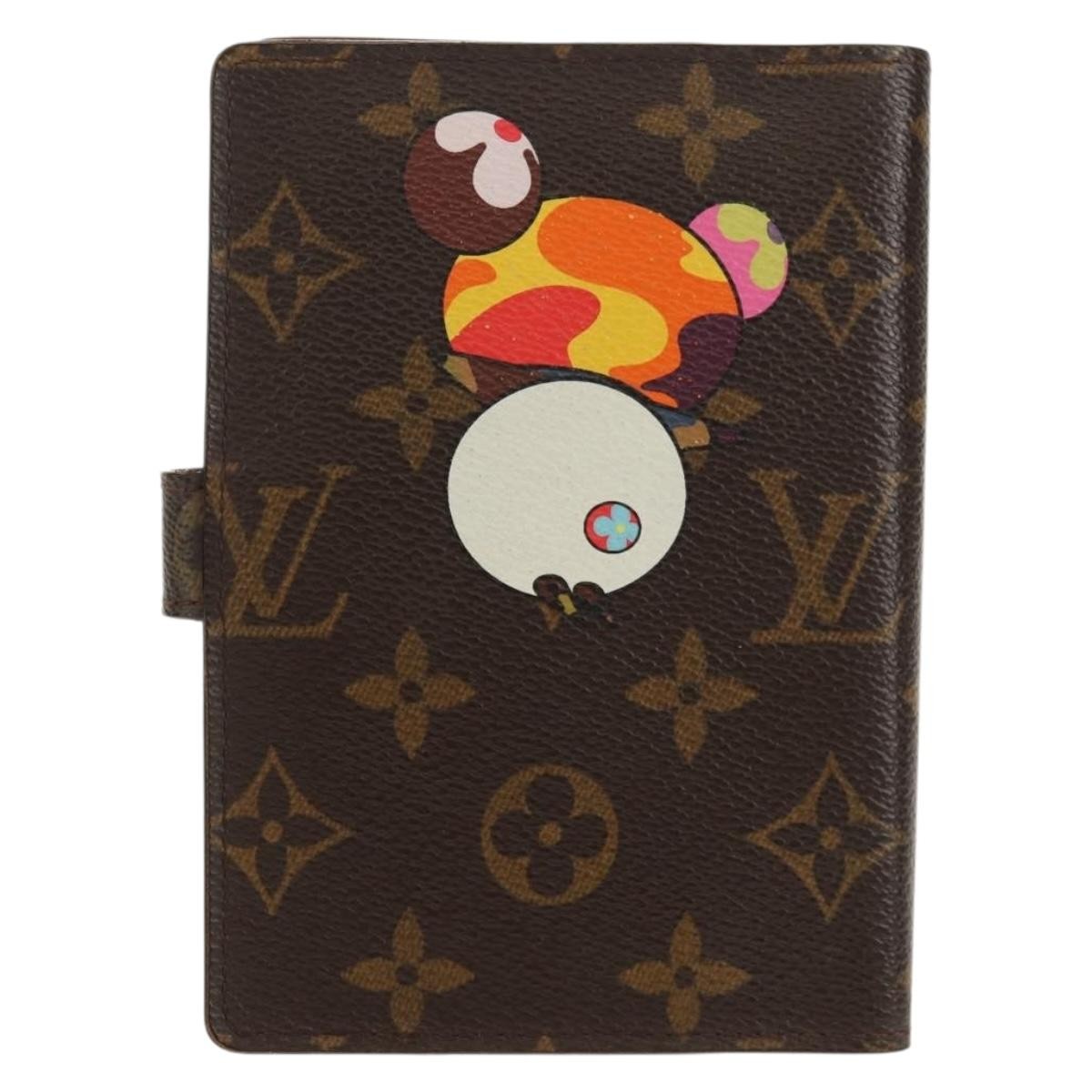 Louis Vuitton Agenda Cover Brown Canvas Good condition - Back View