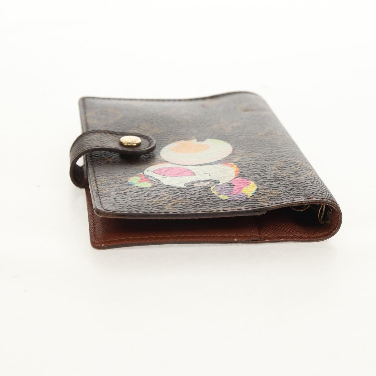 Louis Vuitton Agenda Cover Brown Canvas Good condition - Model View
