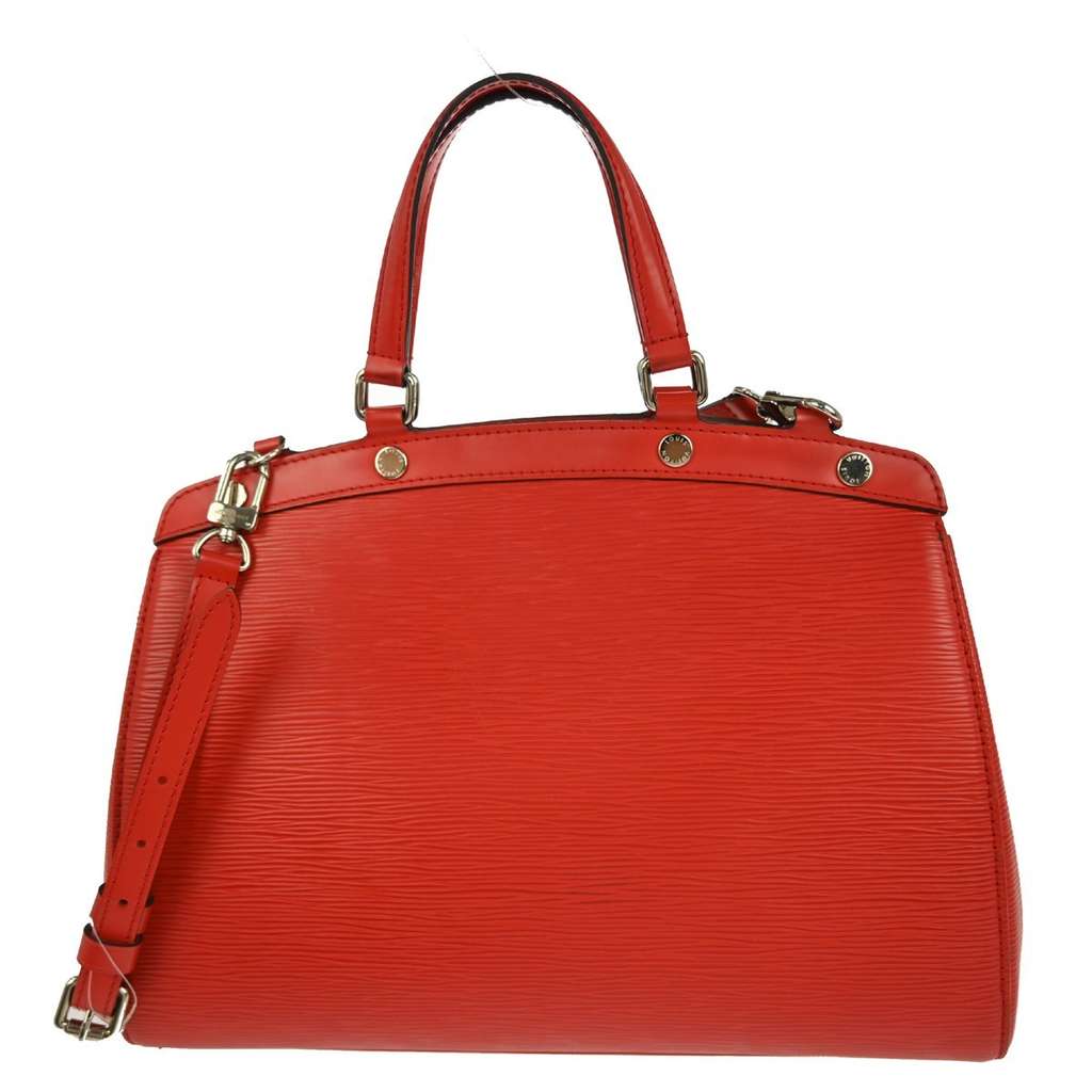 Louis Vuitton Brea Handbag Red Leather Fair condition - Back View