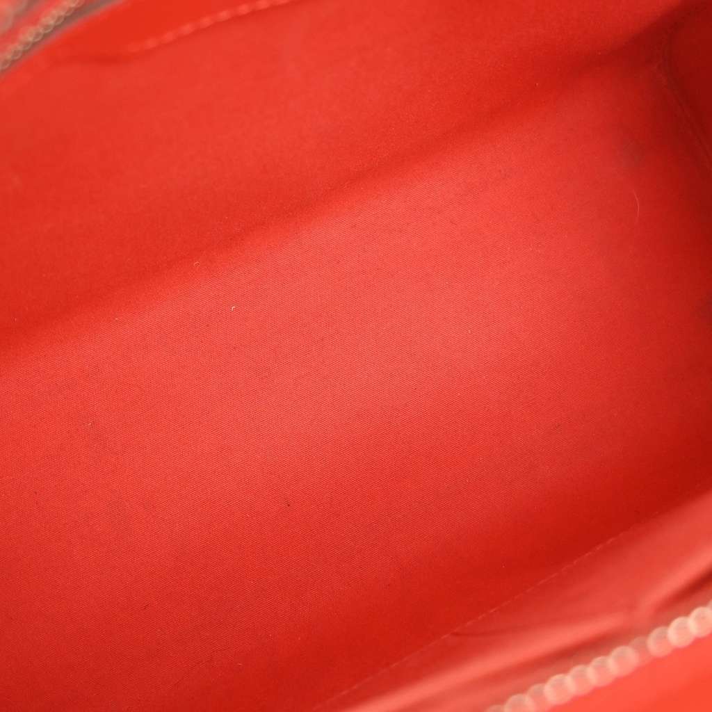Louis Vuitton Brea Handbag Red Leather Fair condition - Inside View