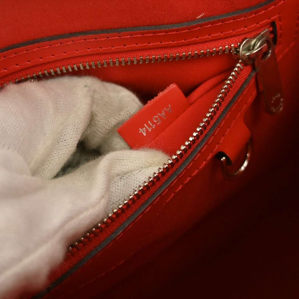 Louis Vuitton Brea Handbag Red Leather Fair condition - Box View