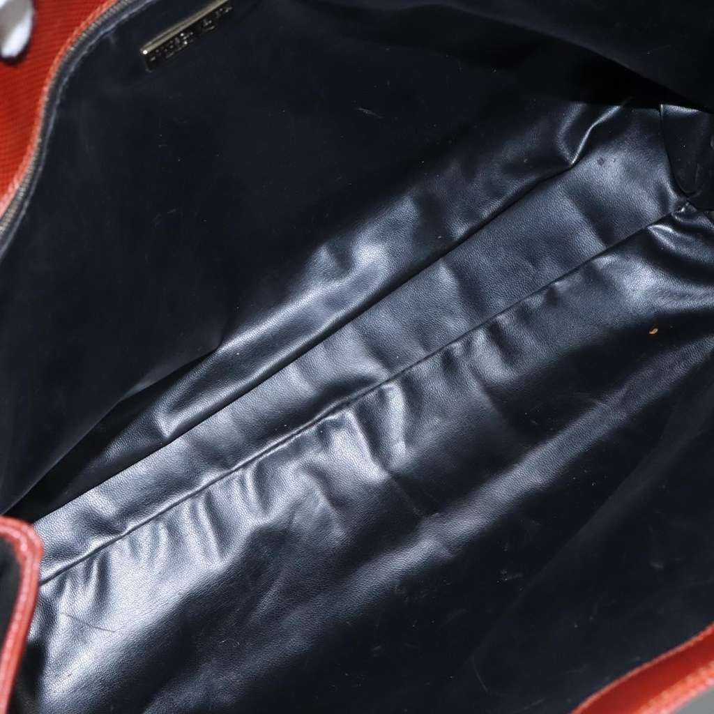 Bottega Veneta Marco Polo Tote Black Canvas Good condition - Box View