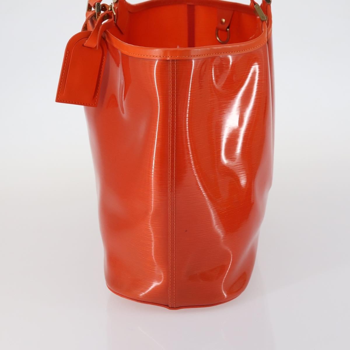 Louis Vuitton Plage Lagoon Bay Handbag Orange Leather Good condition - Inside View