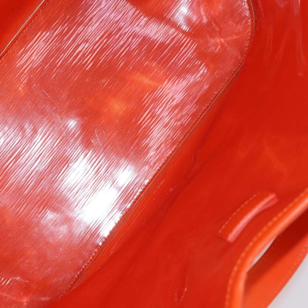 Louis Vuitton Plage Lagoon Bay Handbag Orange Leather Good condition - Box View