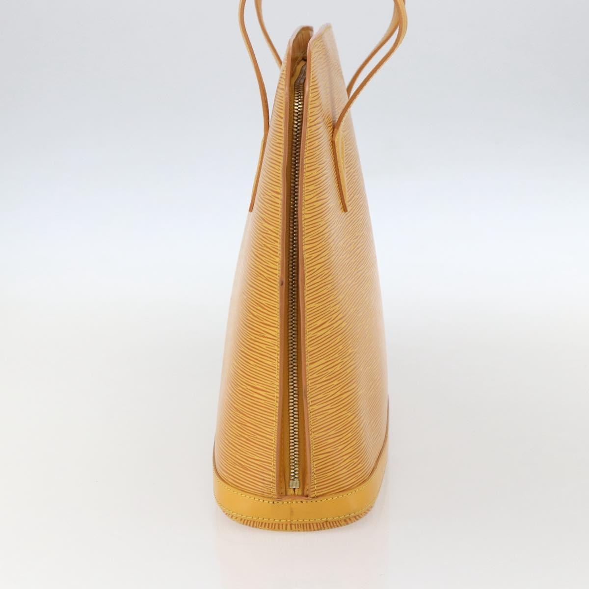 Louis Vuitton Lussac Handbag Yellow Leather Good condition - Inside View