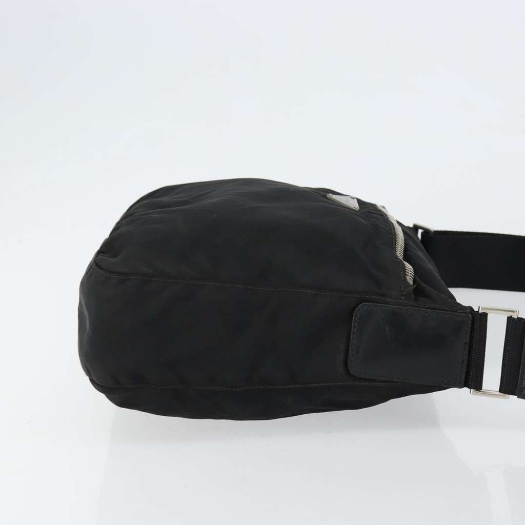 Prada Front Zip Messenger Bag Black Good condition - Inside View