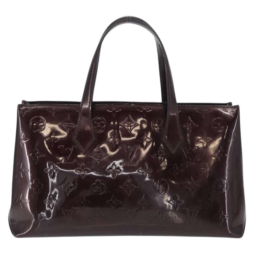 Louis Vuitton Wilshire Handbag Burgundy Good condition - Back View