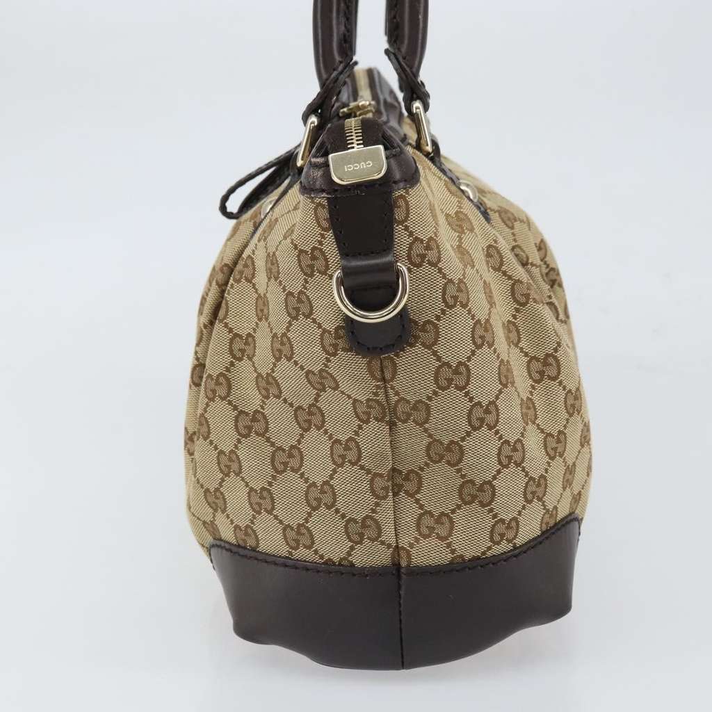 Gucci Sukey Top Handle Satchel Beige Canvas Good condition - Inside View