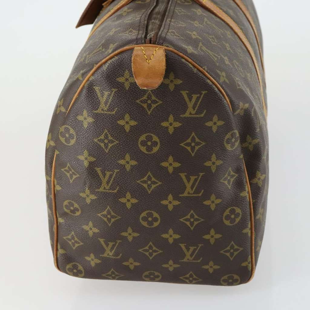 Louis Vuitton Keepall Bag Brown Canvas Fair condition - Inside View