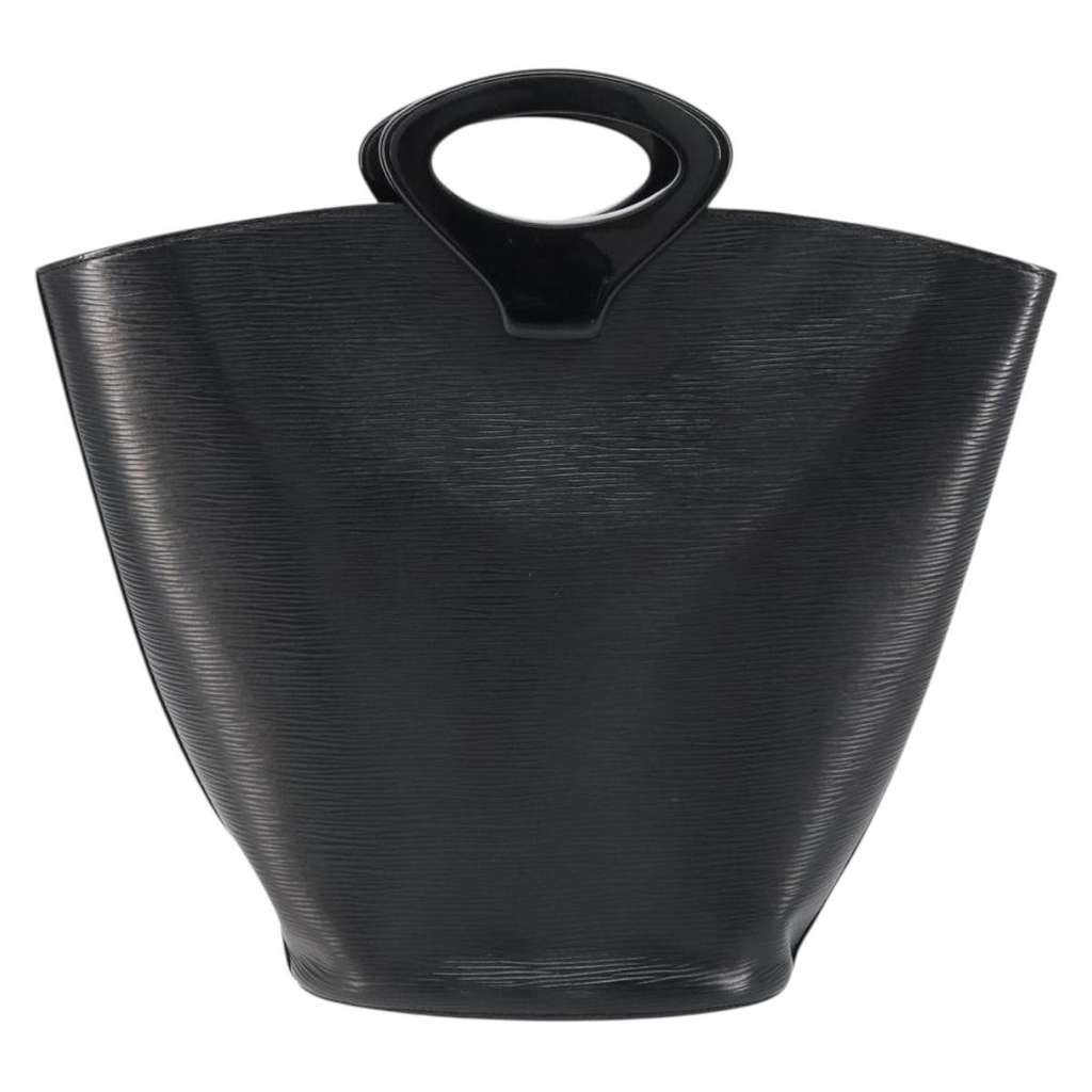 Louis Vuitton Noctambule Handbag Black Leather Good condition - Back View