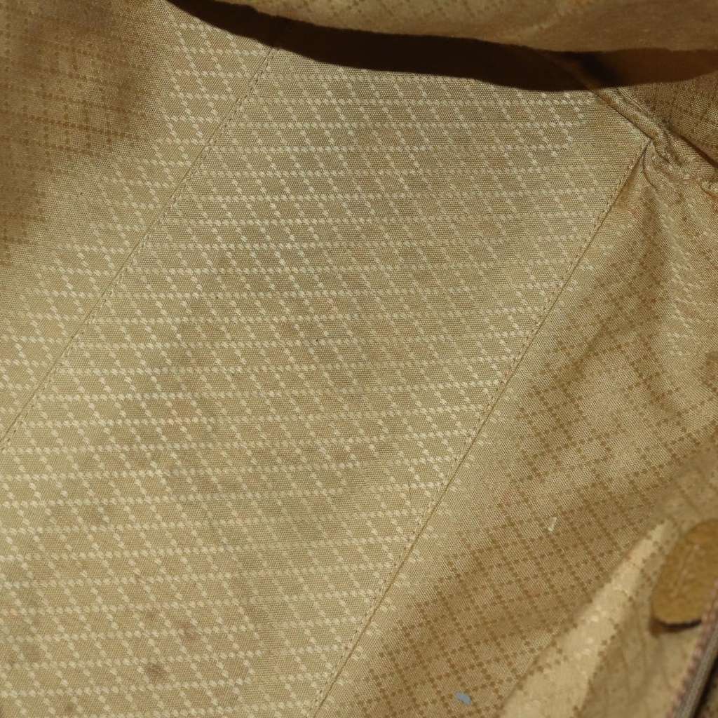 Gucci Vintage Boston Bag Beige Canvas Good condition - Box View