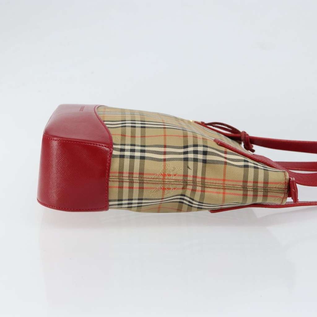 Burberry Nova Check Handbag Beige Canvas Good condition - Inside View