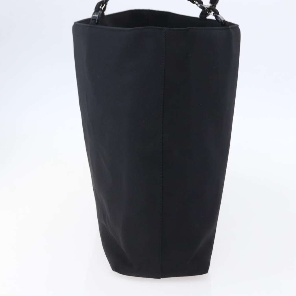 Salvatore Ferragamo Vintage Shoulder Bag Black Canvas Good condition - Model View