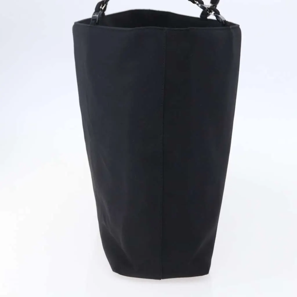 Salvatore Ferragamo Vintage Shoulder Bag Black Canvas Good - Model View