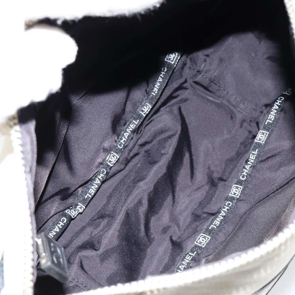 Chanel sports shoulder bag Beige Canvas Good condition - Box View