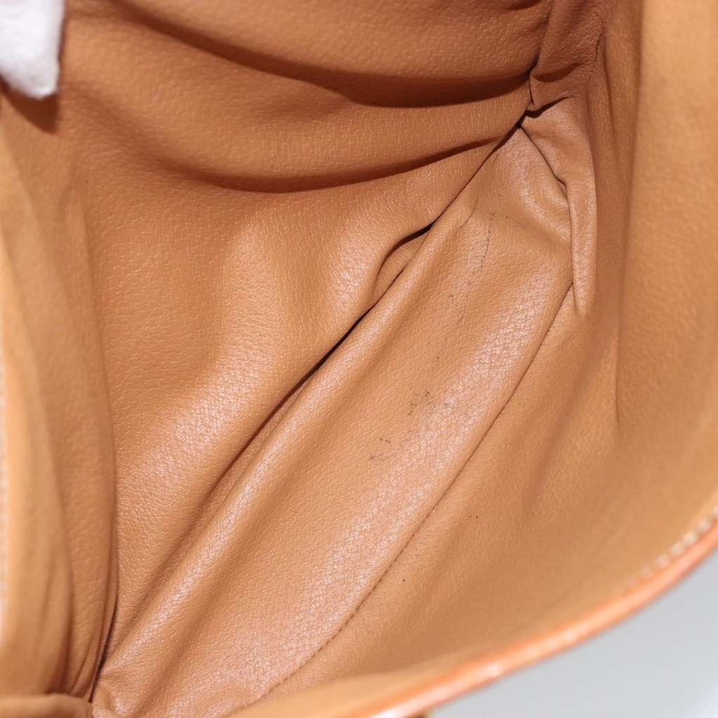 Celine Vintage Macadam Handbag Beige Canvas Good condition - Box View