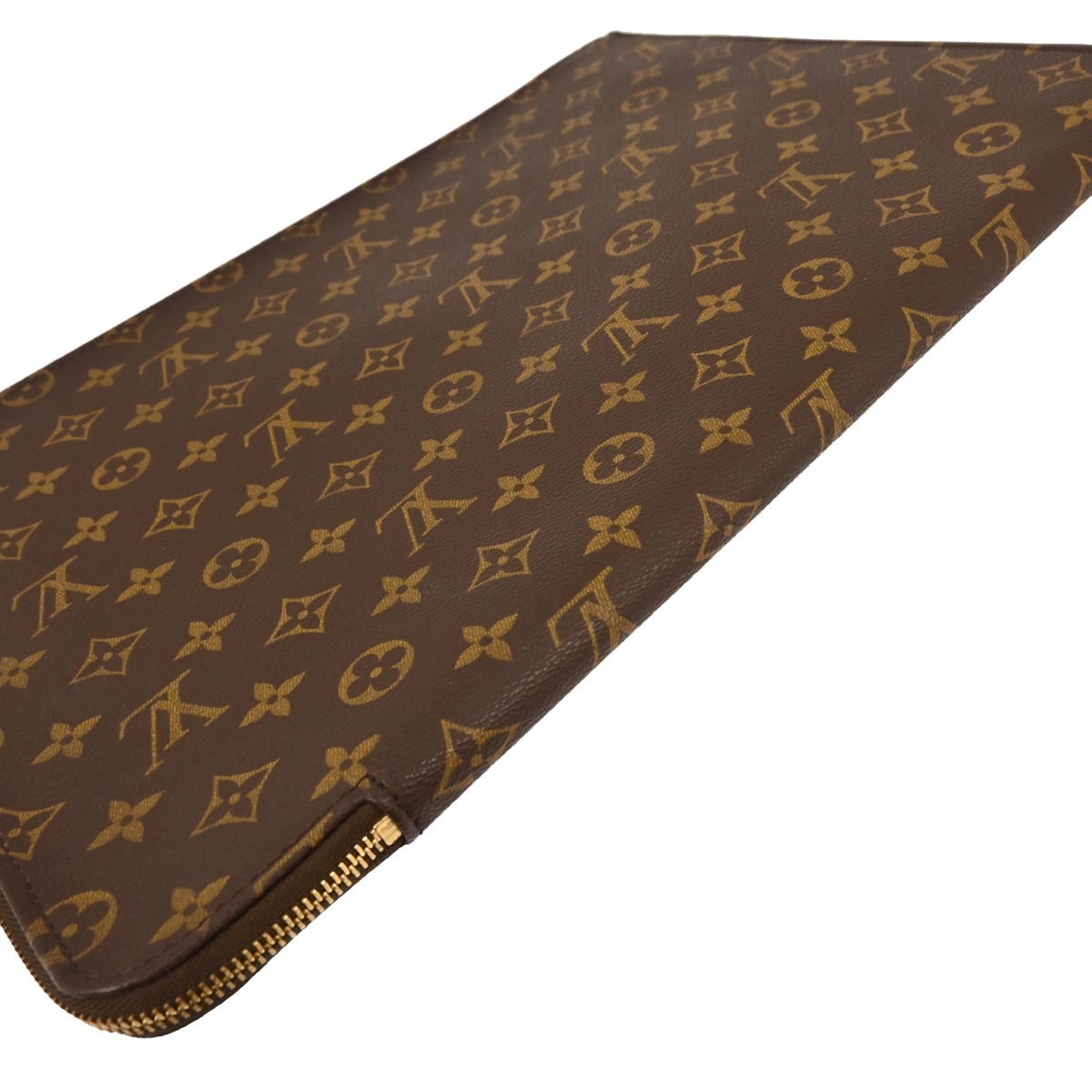 Louis Vuitton Etui Voyage Pouch Brown Canvas Good condition - Inside View
