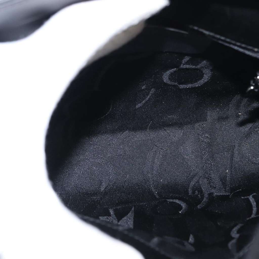 Salvatore Ferragamo Gancini Shoulder Bag Black Good condition - Box View