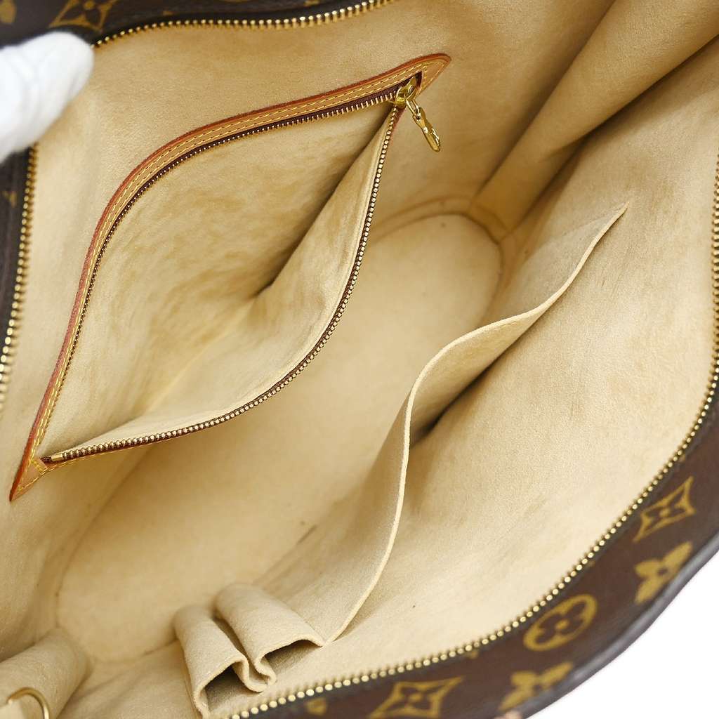 Louis Vuitton Babylone Handbag Brown Canvas Good condition - Inside View