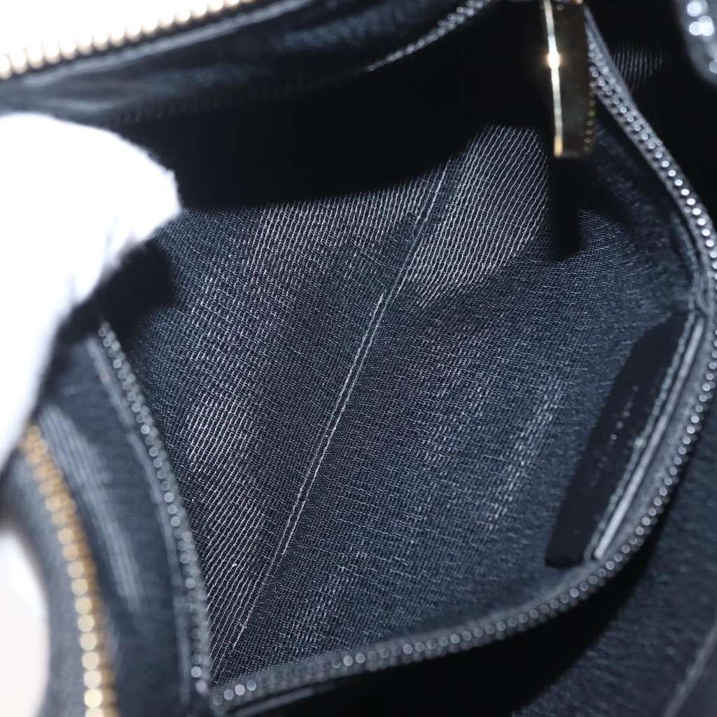 Salvatore Ferragamo Vala Shoulder Bag Black Leather Good condition - Box View