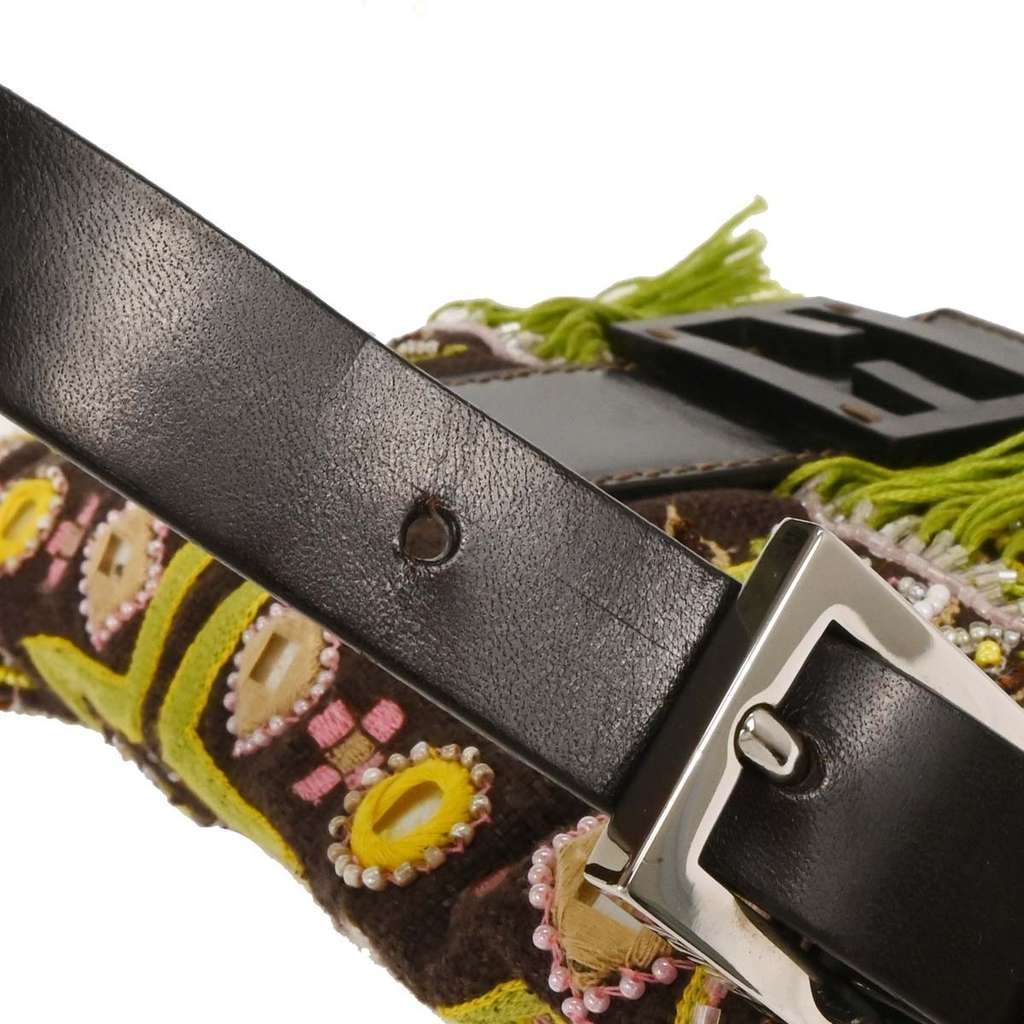 Fendi Vintage Baguette Shoulder Bag Brown Good condition - Box View