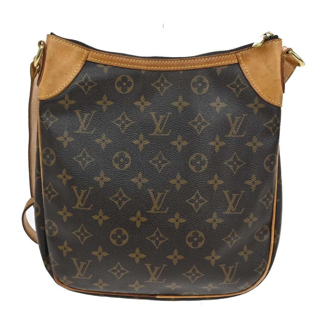 Louis Vuitton Odeon Handbag Brown Canvas Good condition - Back View