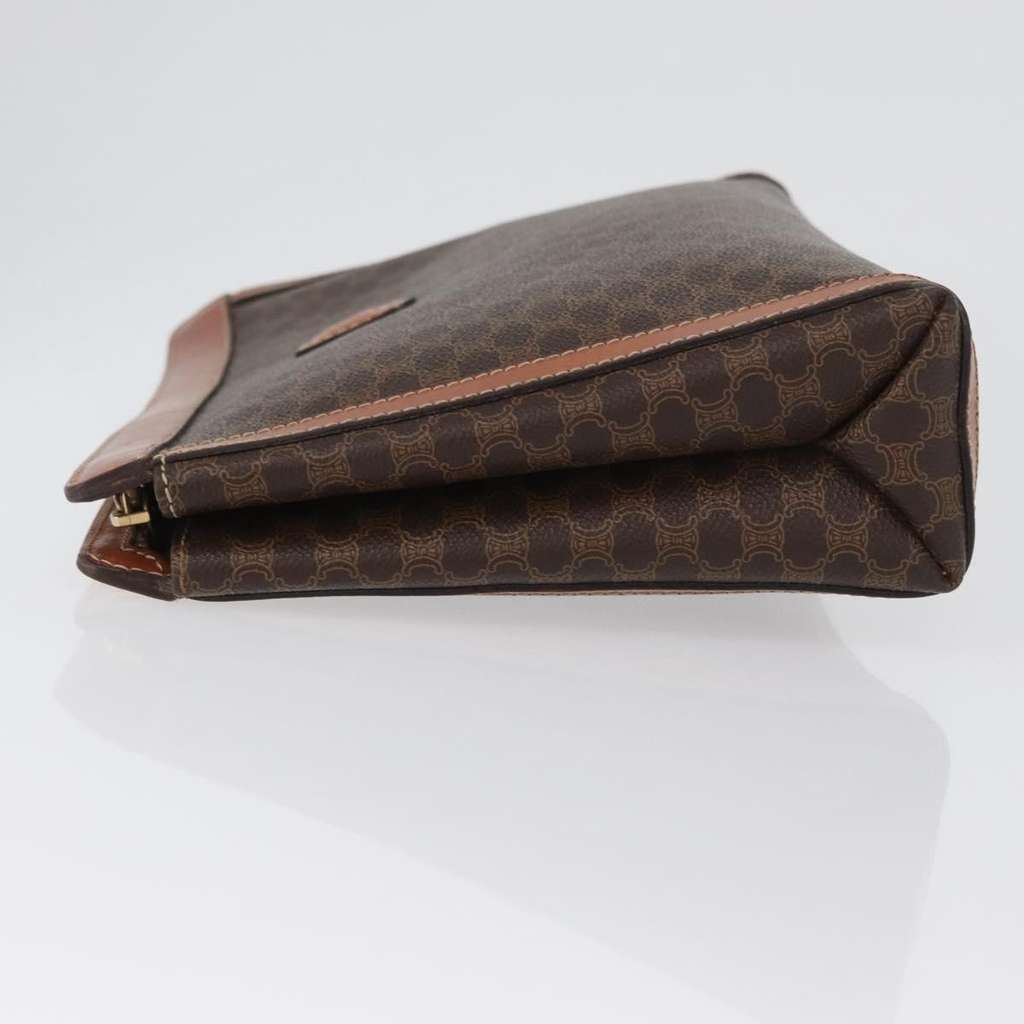 Celine Macadam Pochette Brown Canvas Good condition - Model View