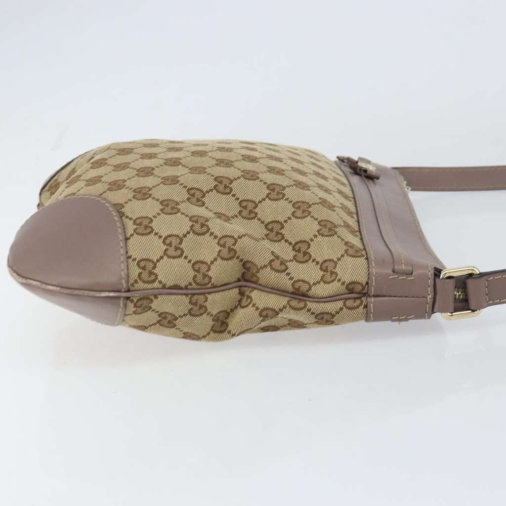 Gucci Mayfair Messenger Bag Beige Canvas Fair condition - Inside View
