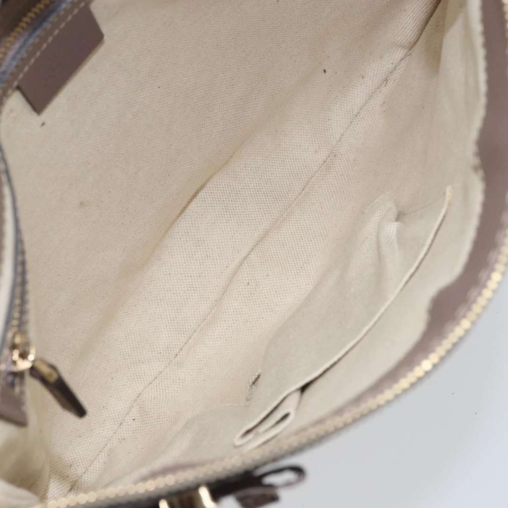 Gucci Mayfair Messenger Bag Beige Canvas Fair condition - Box View