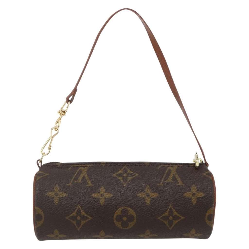Louis Vuitton Papillon Pochette Brown Canvas Good condition - Back View
