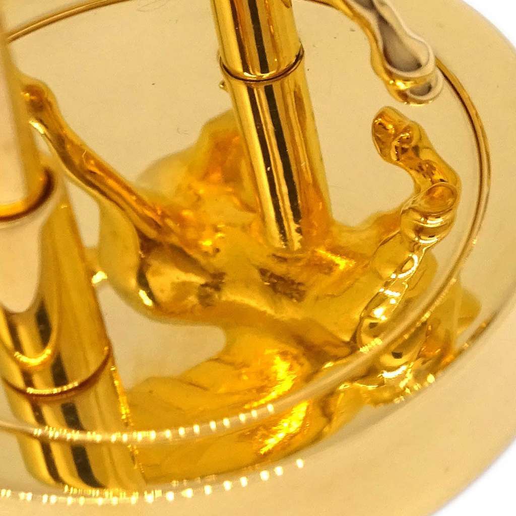 Hermès Pegasus Cadena Lock Charm Gold Good condition - Model View
