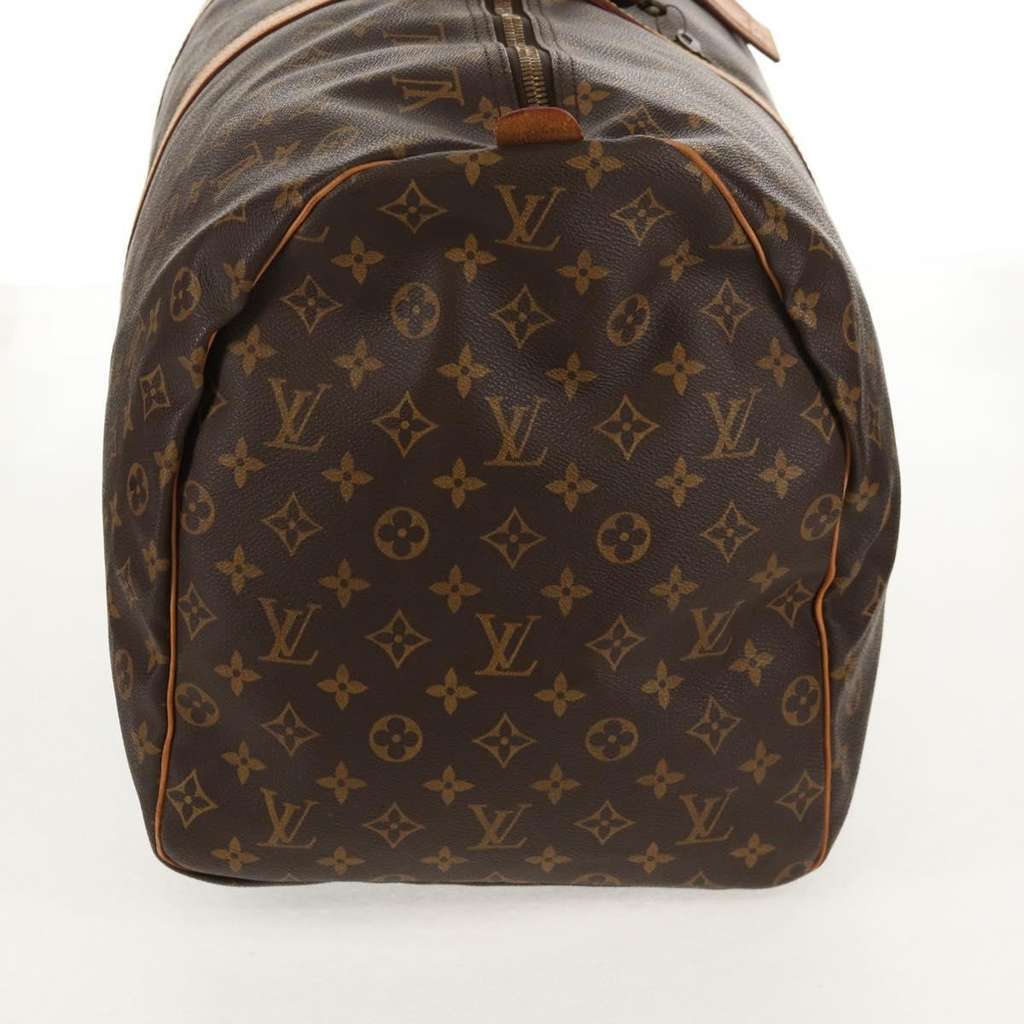 Louis Vuitton Keepall Bag Brown Canvas Good condition - Model View