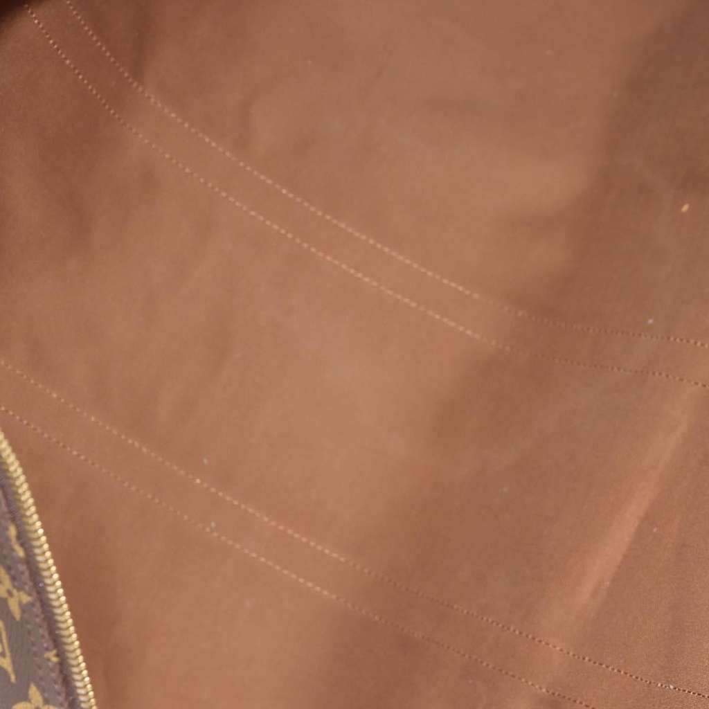 Louis Vuitton Keepall Bag Brown Canvas Good condition - Box View
