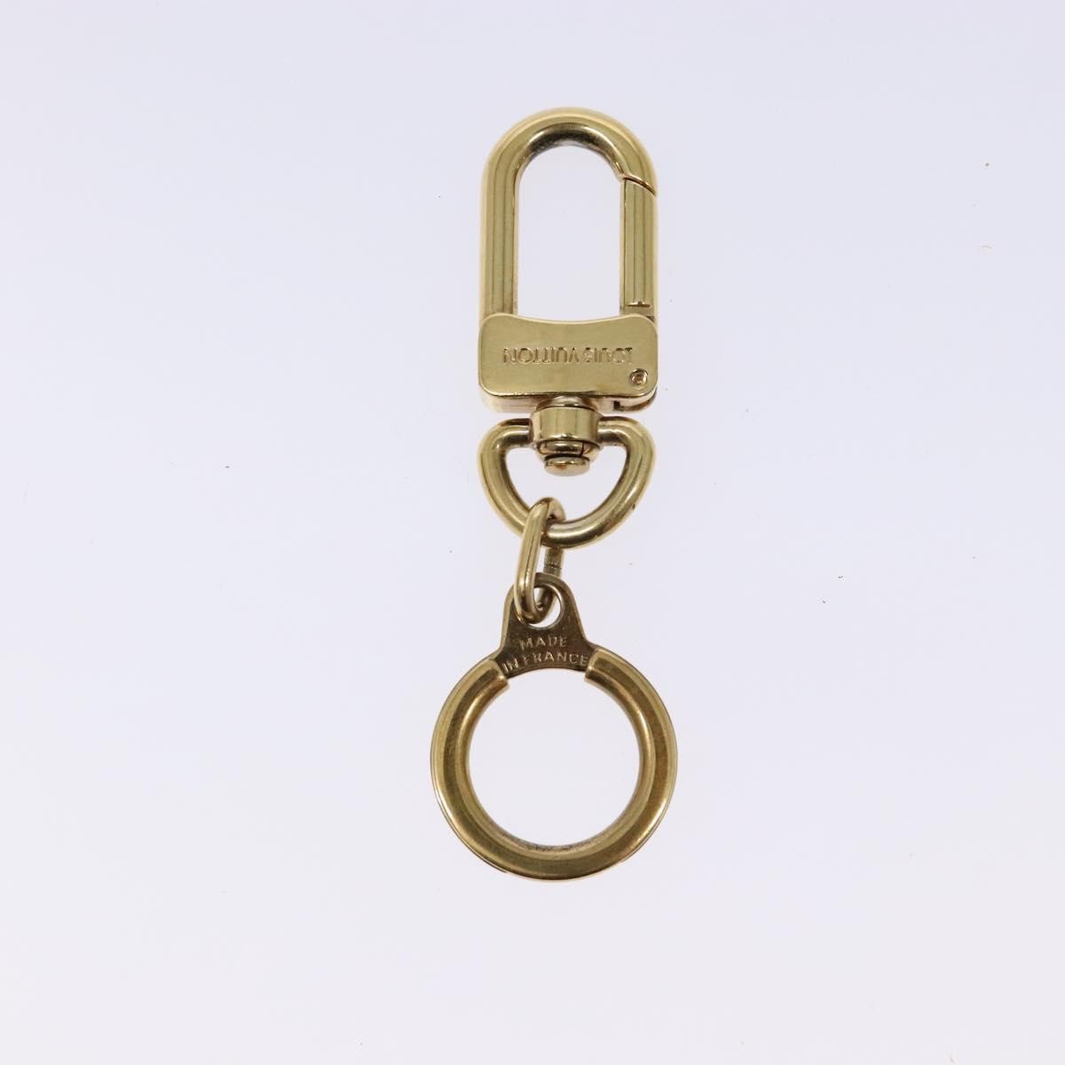 Louis Vuitton Bolt Pochette Extender Keychain Gold Metal Good condition - Inside View